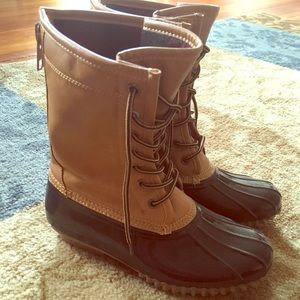 Madden girl duck boots